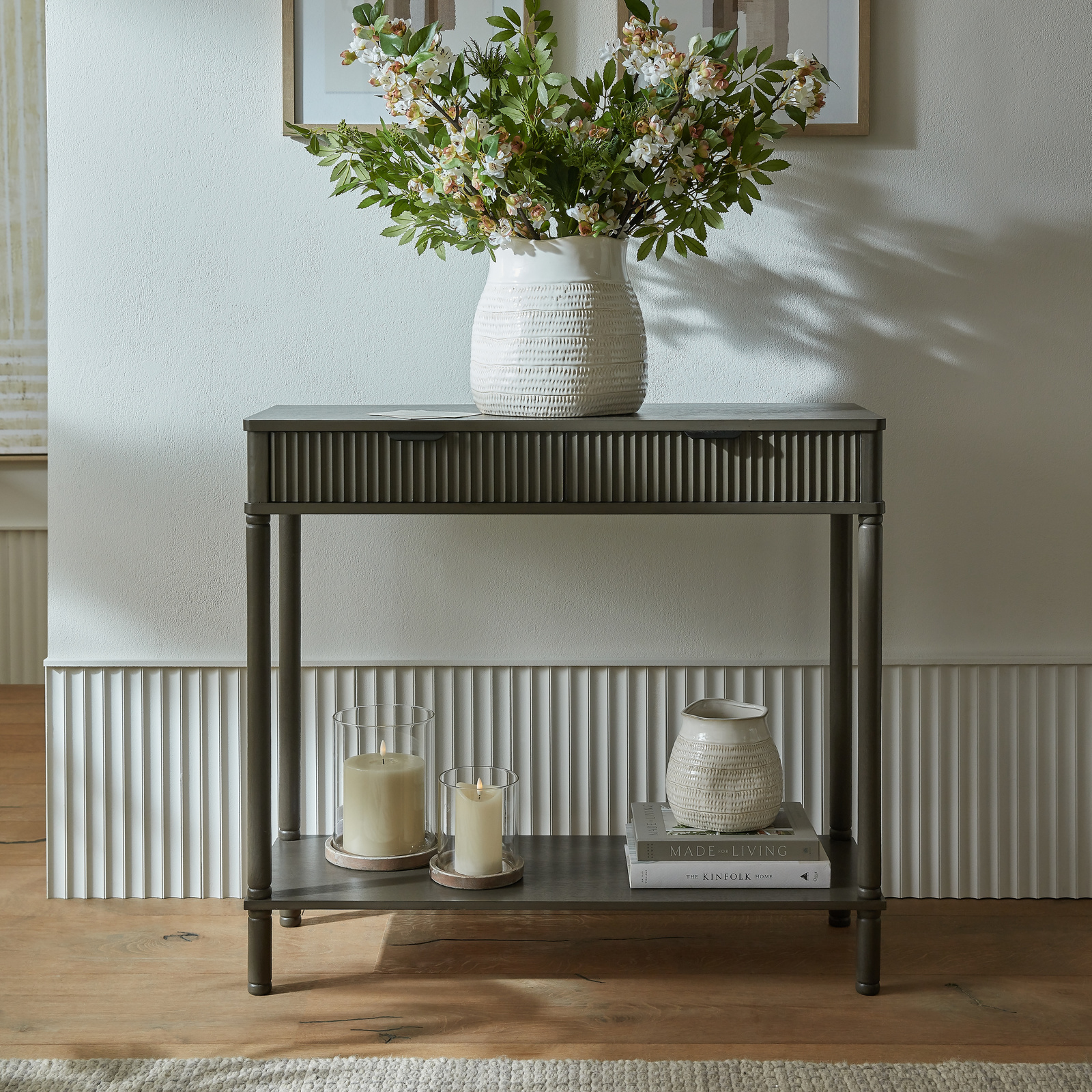 Reed Collection 2-Drawer Console